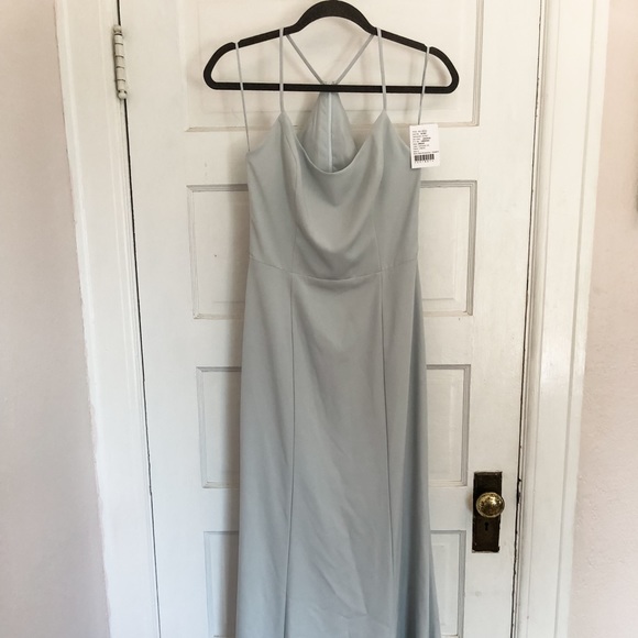 Amsale Taryn Gown in Vintage Ice - Picture 8 of 11